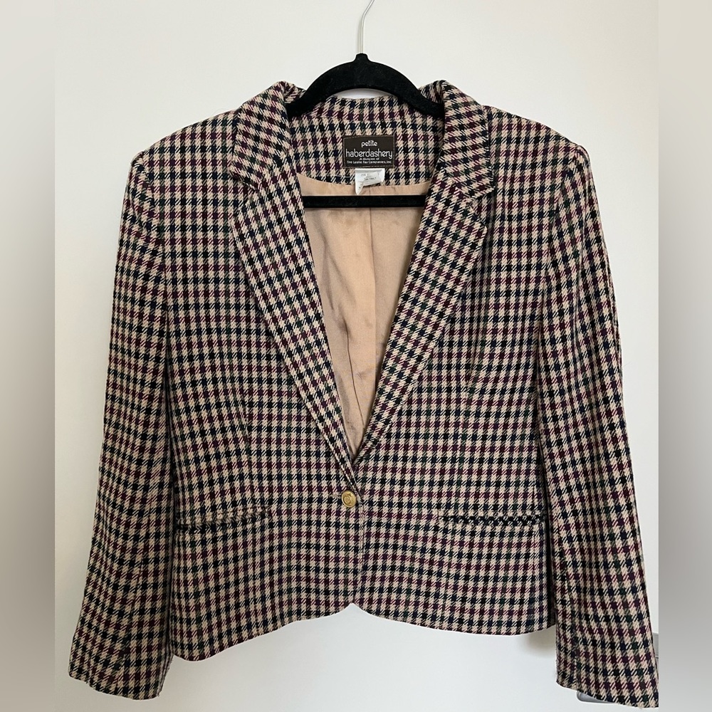 Vintage Wool Blazer